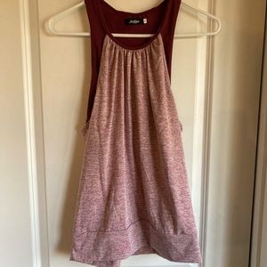 Nursing access racerback tank